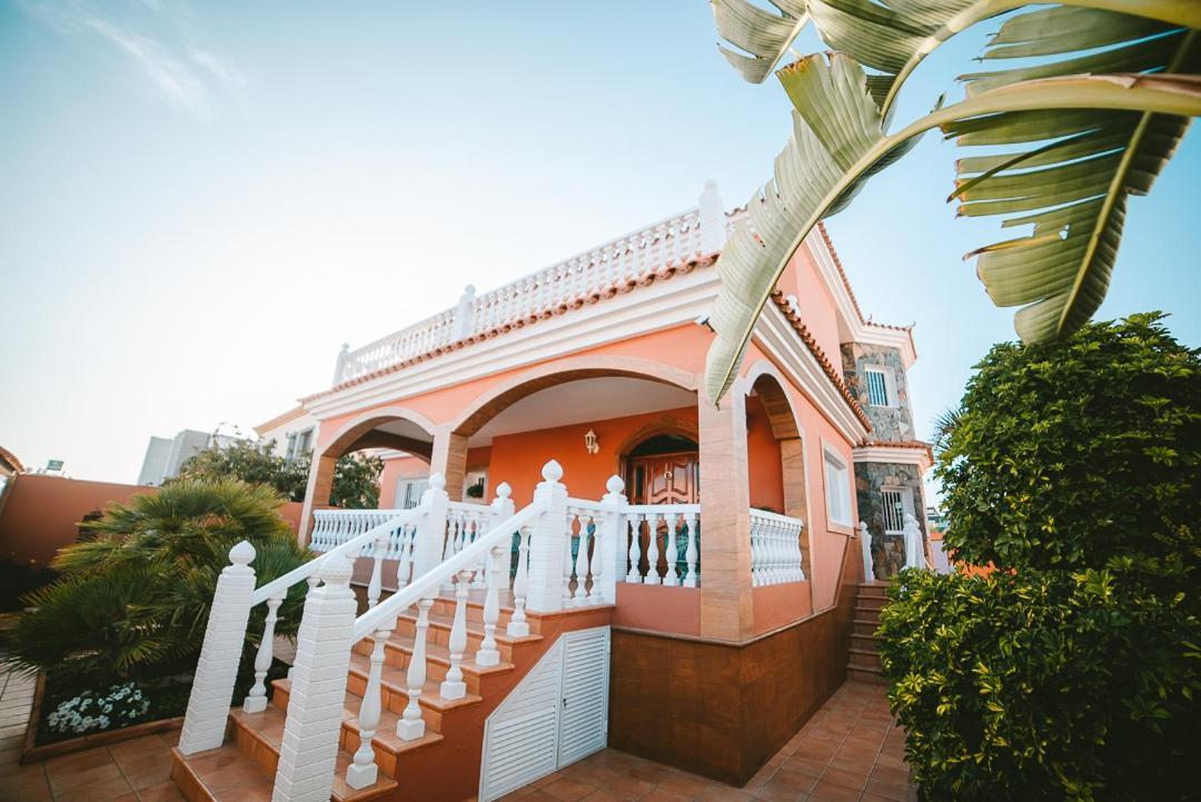 Villa Morada Sonneland Con Piscina Privada Climatizada Maspalomas  Bagian luar foto